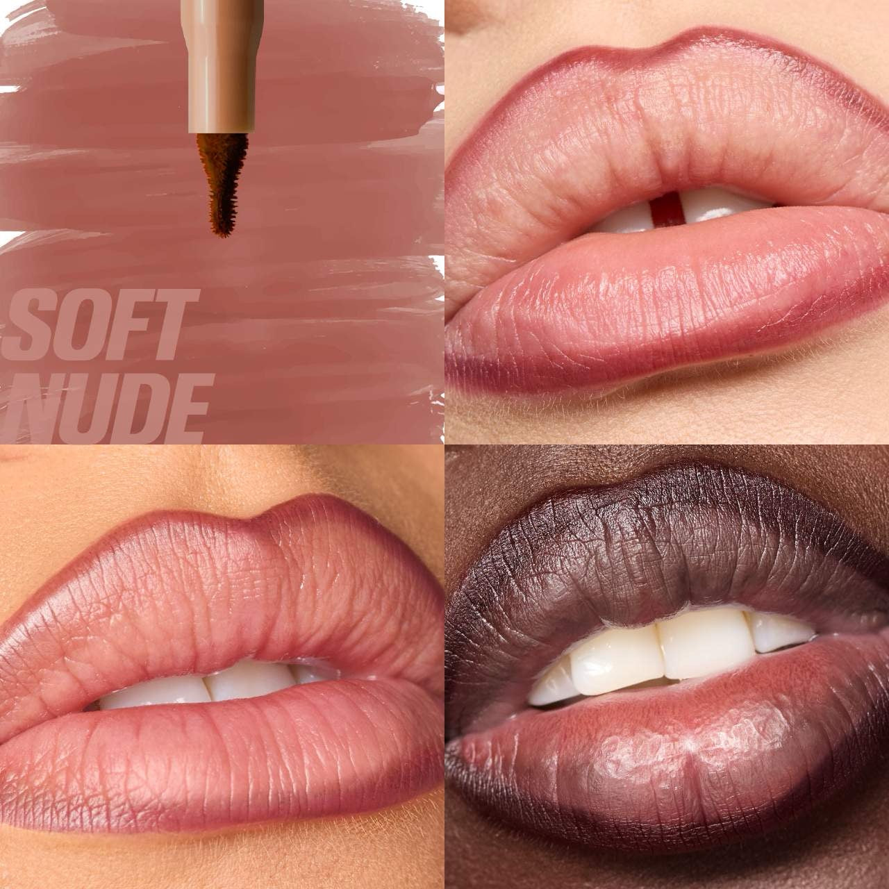 Huda Beauty Lip Stain - Soft Nude