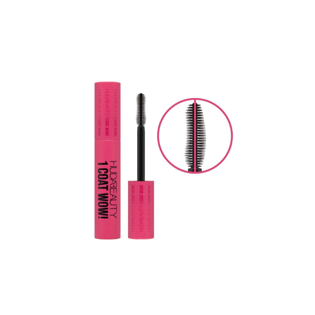 Huda Beauty 1 Coat WOW Extra Volumizing and Lifting Mascara