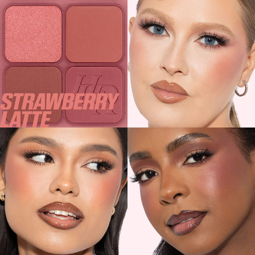Huda Beauty - Strawberry Latte Blush Palette