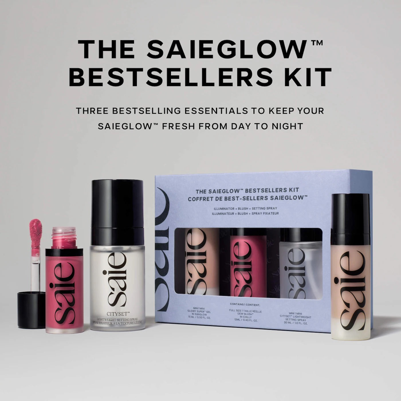 Saie - The Saieglow™ Bestsellers Kit