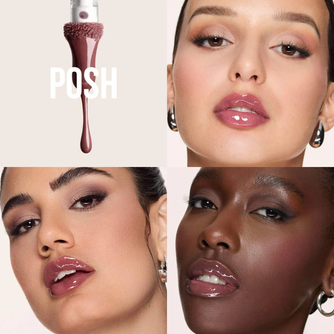 Huda Beauty Faux Filler Lip Gloss - Posh