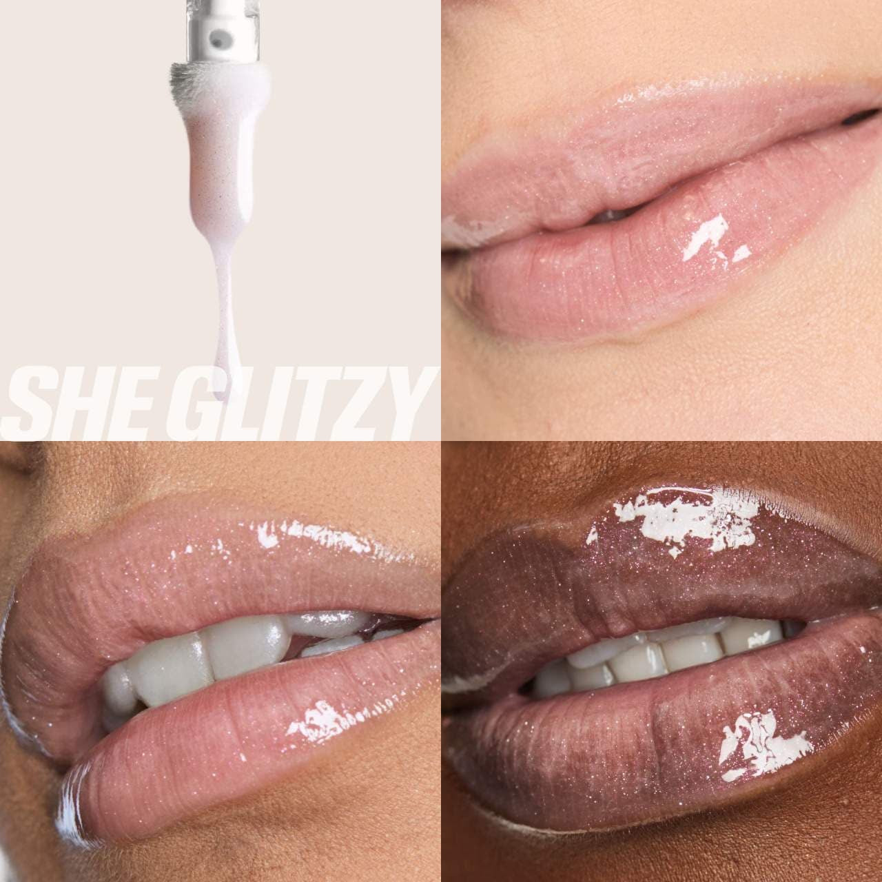 Huda Beauty Faux Filler Shiny Lip Gloss - She Glitzy