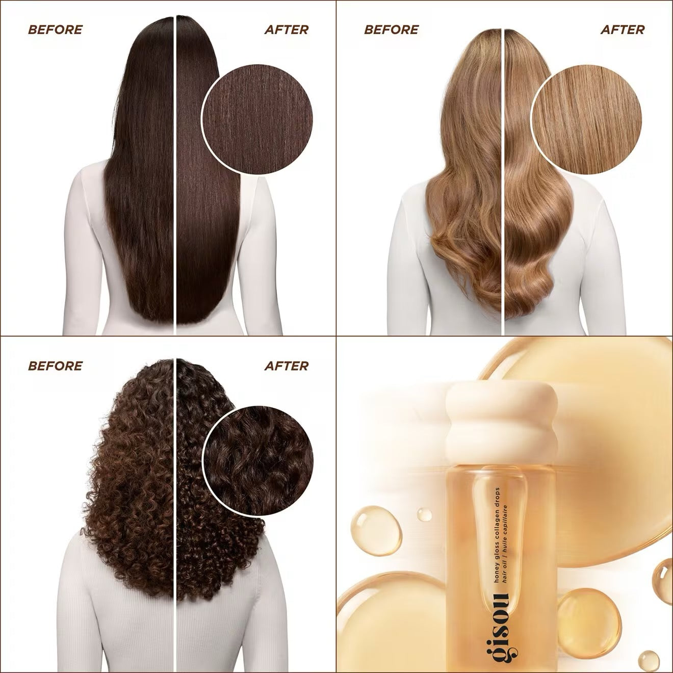 Gisou - Honey Gloss Collagen Drops