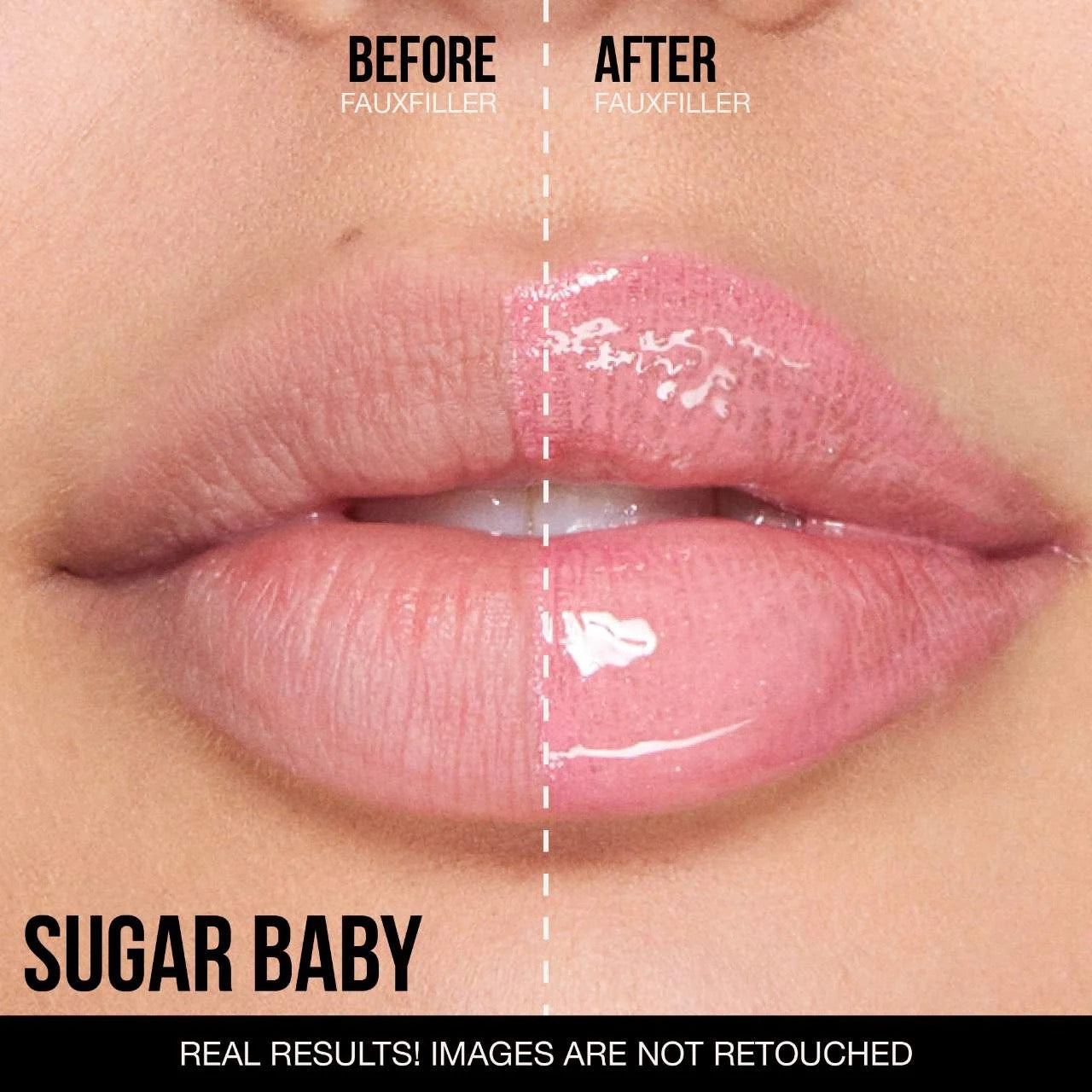 Huda Beauty Faux Filler Lip Gloss - Sugar Baby