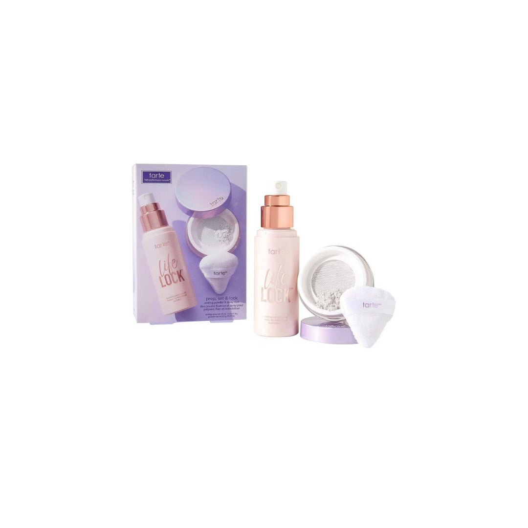 Tarte - Prep, Set & Lock Setting Powder & Spray Duo
