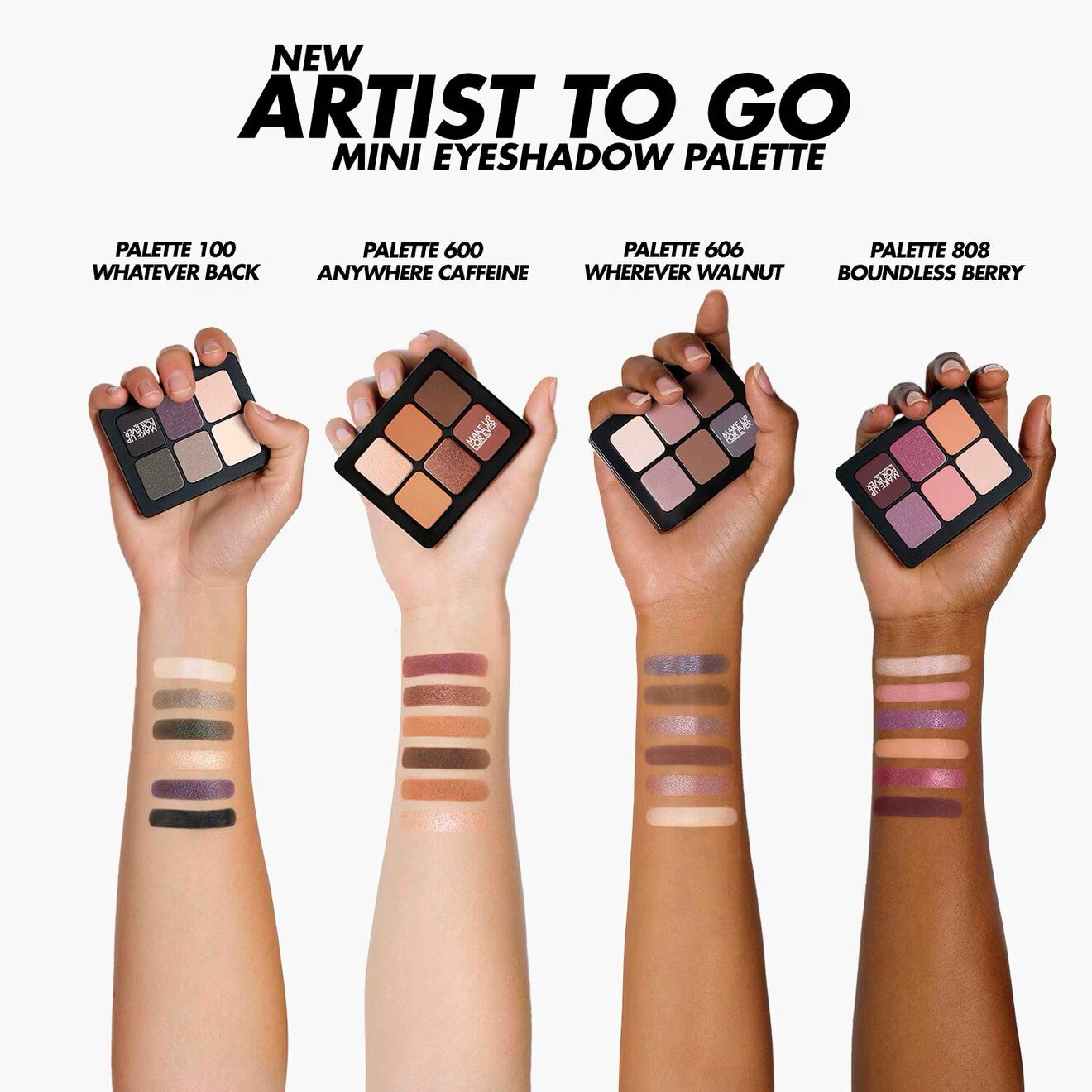 Make Up For Ever Eyeshadow Palette - Anywhere Caffeine