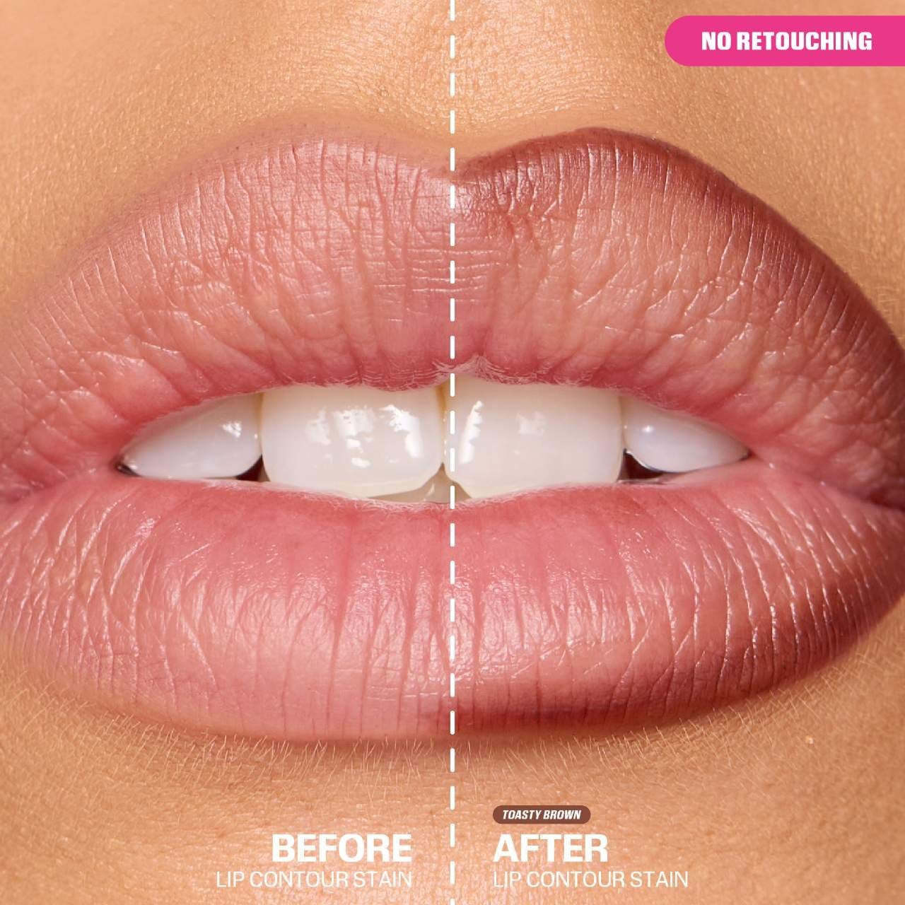 Huda Beauty Lip Stain - Toasty Brown