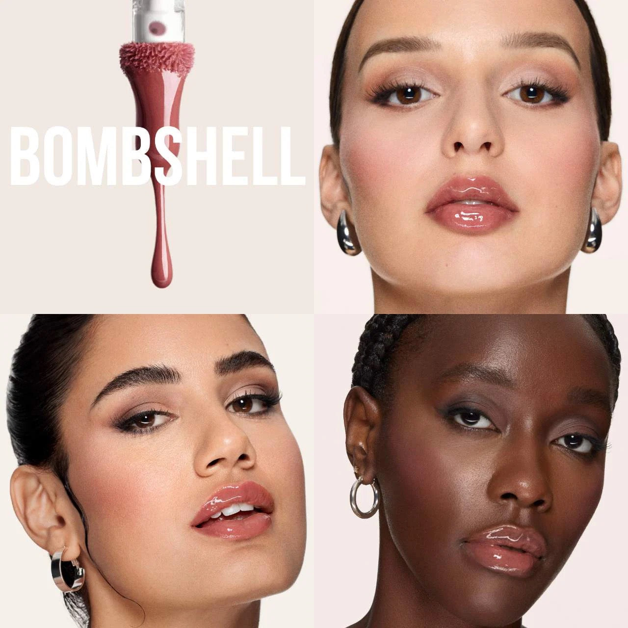 Huda Beauty Faux Filler Lip Gloss - Bombshell
