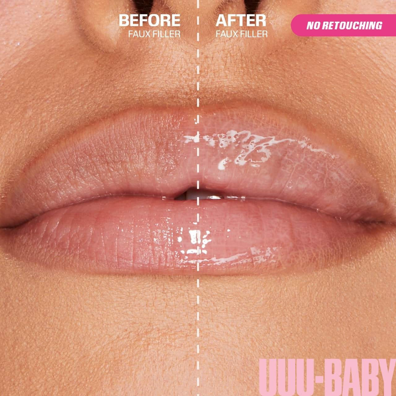 Huda Beauty Faux Filler Lip Gloss - UUU Baby