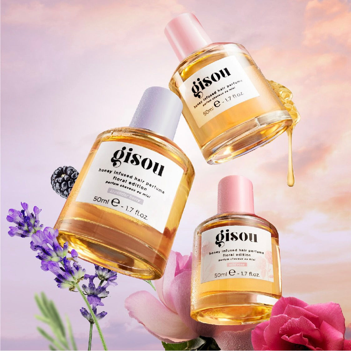Gisou - Mini Hair Perfumes Set