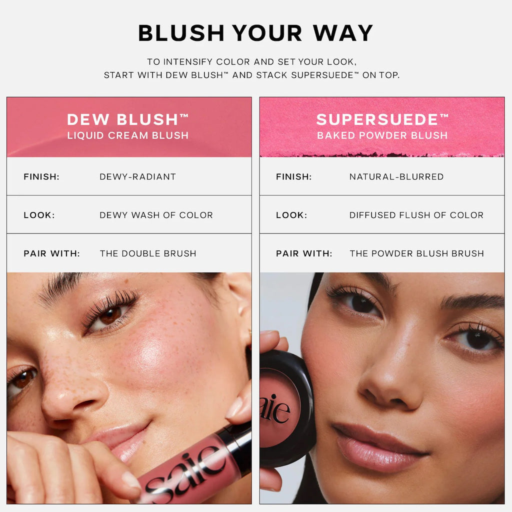 Saie - SuperSuede Powder Blush