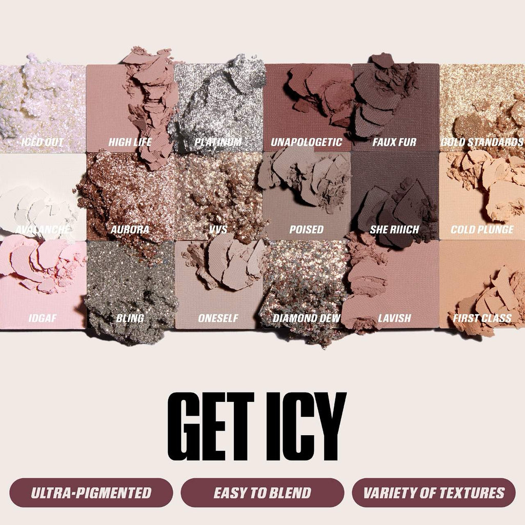 Huda Beauty - Icy Eyeshadow Palette