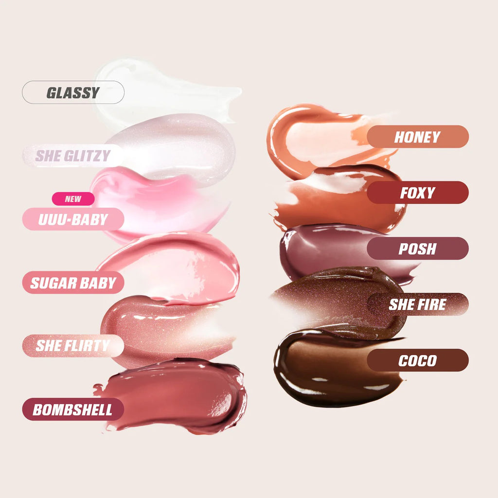 Huda Beauty Faux Filler Lip Gloss - Bombshell