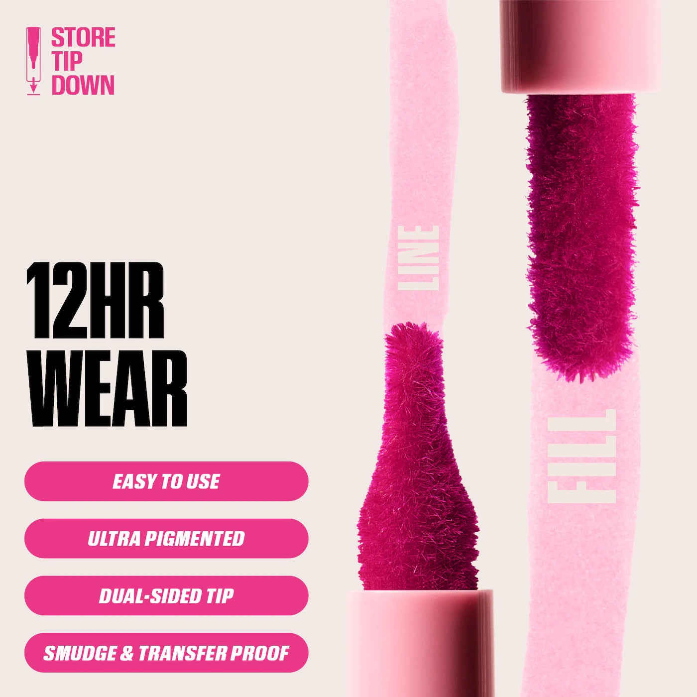 Huda Beauty Lip Stain - Rosewood