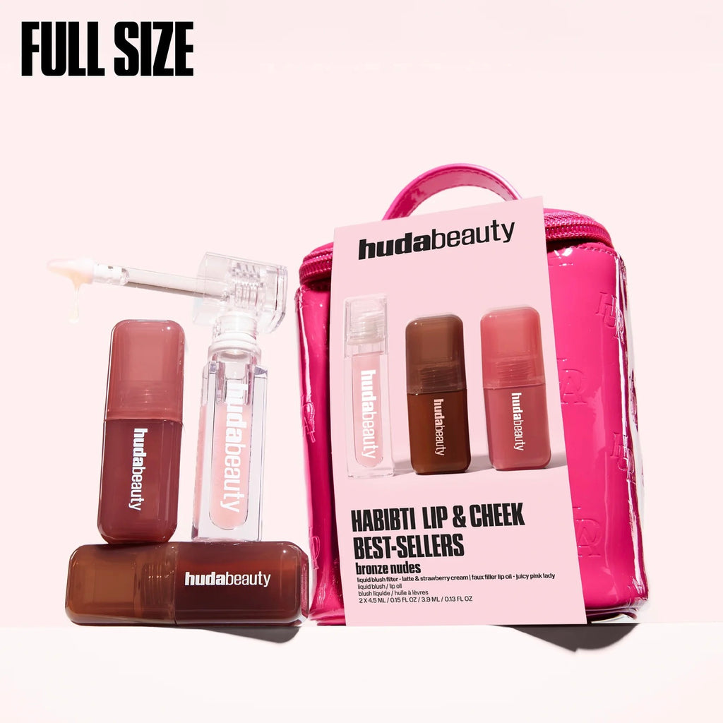 Huda Beauty - Habibti Lip & Cheek Kit