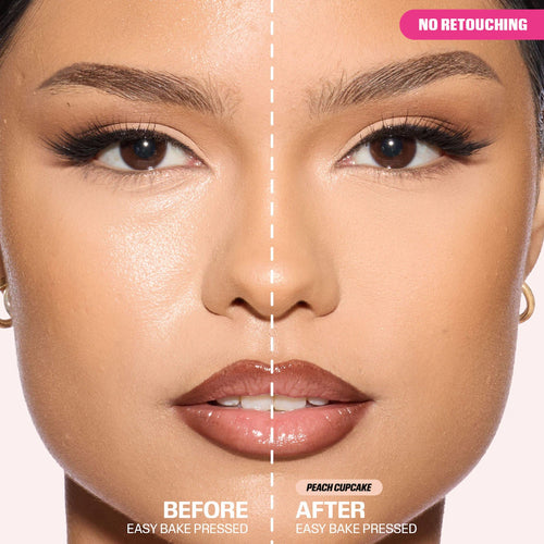 Huda Beauty Easy Bake Pressed Setting Powder - Peach Cupcake