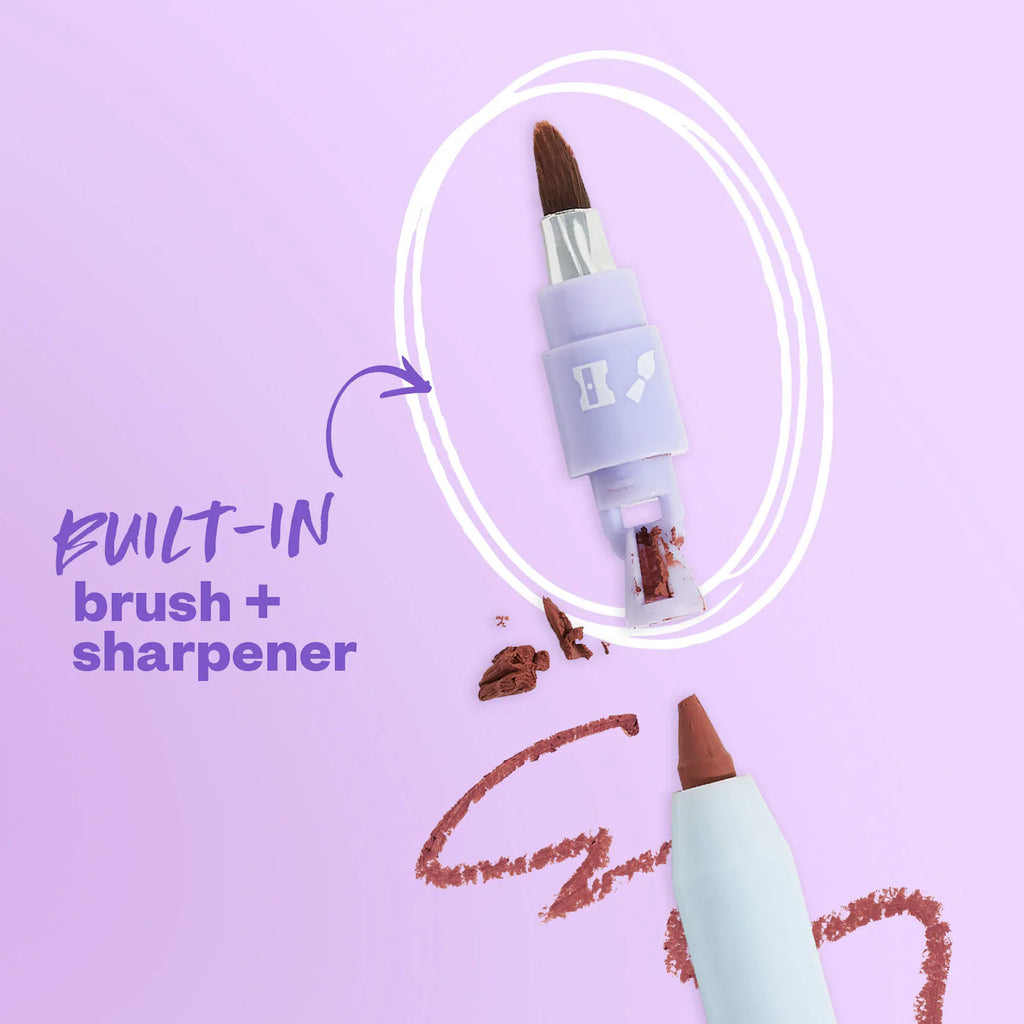 Kosas Hyaluronic Acid Lip Liner - Soft Caramel Brown