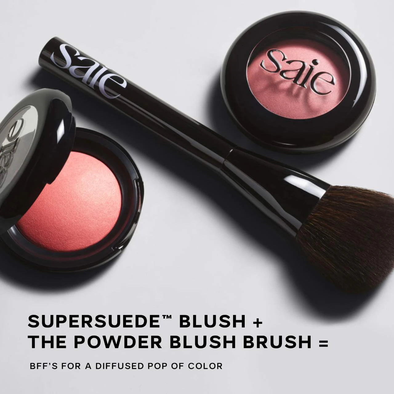 Saie SuperSuede Powder Blush - Bella