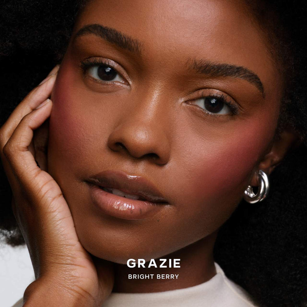 Saie SuperSuede Powder Blush - Grazie